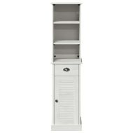 Комплект мебели за баня с чекмедже VIGO 2 pcs Кафяв и бял