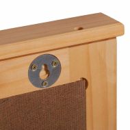 Комплект мебели за баня VIGO 4 pcs Кафяво 37 x 34 x 110 см