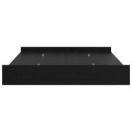 Легло с място за съхранение с таблото Черния дъб 180 x 200 cm