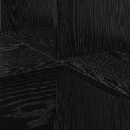 Ъглово бюро Черния дъб 101,5 x 149,5 x 149,5 см Инженерно дърво