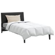 Зимен юрган с възглавница 2 pcs Бяло Пухени пера