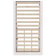 Рамка за легло Бяло 210 x 118 x 30 см Солидно борово дърво