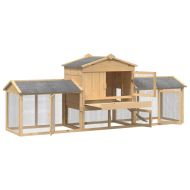 Кокошарник Кафяво 225 x 60 x 89 см