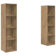 Комплект ТВ шкаф 2 pcs Кафяво 37 x 37 x 142,5 см