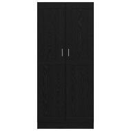 Шкаф за книги Черния дъб 82,5 x 30,5 x 185 см Инженерно дърво