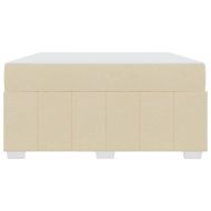 Рамка за легло с матрак Крем 160 x 200 cm текстил