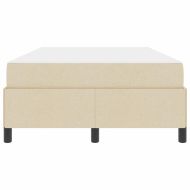 Легло с пружинирана основа Крем 120 x 200 cm текстил