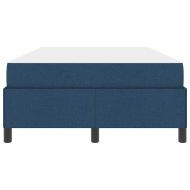 Легло с пружинирана основа Синьо 120 x 200 cm текстил