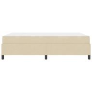 Легло с пружинирана основа Крем 140 x 200 cm текстил