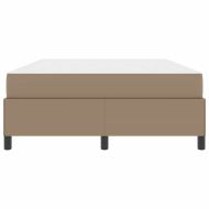 Рамка за легло с матрак Капучино 140 x 190 cm текстил