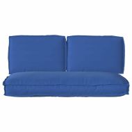 Комплект възглавници за палет с възглавница 3 pcs Кралско синьо