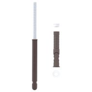 Корпус за плаващи рафтове 12 pcs Кафяво Ø10 x 170 mm Стомана