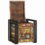 Кутия за съхранение 40 x 40 x 40 cm Масивна акациева дървесина