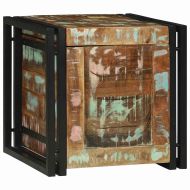 Кутия за съхранение 40 x 40 x 40 cm Масивна акациева дървесина