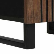 Шкаф за мивка в баня Орех 38 x 33 x 160 см Инженерно дърво