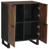 Шкафове и стелажи за съхранение на медии Кафяво