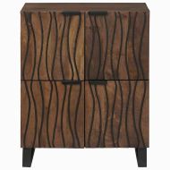 Шкафове и стелажи за съхранение на медии Кафяво