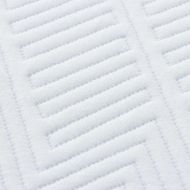 Матрак Бял и син 200 x 200 cm Гелова мемори пяна