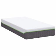 Матрак Бяло и сиво 80 x 160 cm Калъфче
