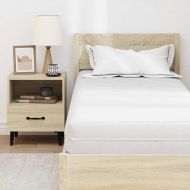 Матрак с кокосов слой Бяло 80 x 200 cm Калъфче