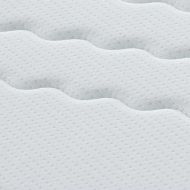 Матрак 2 pcs Бяло и сиво 70 x 190 cm Бонел пружина