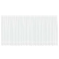 Перде от дантела С завеси Флорален Бяло 140 x 500 cm Полиестер