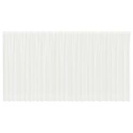 Перде от дантела С завеси Флорален Бяло 240x750см Полиестер