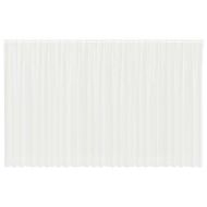 Перде от дантела С завеси Флорален Бяло 260x750см Полиестер