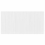 Перде от дантела С завеси Флорален Бяло 300 x 900 cm Полиестер