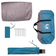 Наметало с покрив С въздушен отдушник Синьо Полиестер