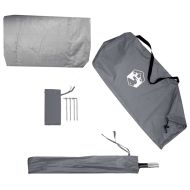 Вътрешна палатка Черен 220 x 128 x 110 см Мрежа