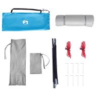 Вътрешна палатка с покрив Синьо 280 x 220 x 176 см тафта