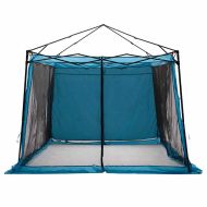 Вътрешна палатка с покрив Синьо 303 x 303 x 196 см тафта