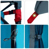 Вътрешна палатка с покрив Синьо 290 x 288 x 234 см тафта