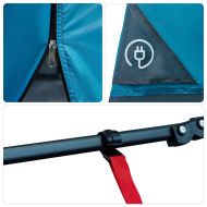 Вътрешна палатка с покрив Синьо 291 x 291 x 240 см тафта