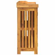 Градинско шкафче Кафяво 93 x 41.5 x 98см Солидно акациево дърво