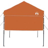 Шатър с автоматично отваряне Оранжево 200 x 200 cm текстил