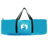 Шатър с автоматично отваряне Синьо 300 x 300 cm текстил