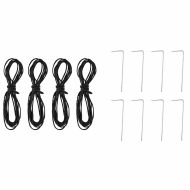 Шатър с автоматично отваряне Зелен 400 x 400 cm текстил