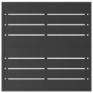 Мебели за открито Черно Алуминий