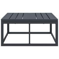 Мебели за открито Антрацит Стомана