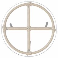 Комплект за хранене в градината 3 pcs Кафяво, Черно, Кремаво