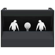 Кутия за улавяне на куршуми Черно 29 х 22 х 20 см Стомана