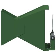 Уловител за сачми Зелен 14 x 14 x 19 см Стомана