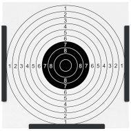 Уловител за сачми Черно 17 x 17 см Стомана