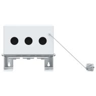 Падаща мишена за биатлон с 3 отвора и въже за нулиране