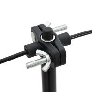 Стойка за мишена Друг Черно 82.5 x 51 x 150 см Стомана