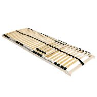 Ламелна подматрачна рамка Кафяво 100 x 190 cm