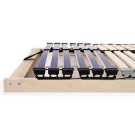 Ламелна подматрачна рамка Кафяво 90 x 190 cm