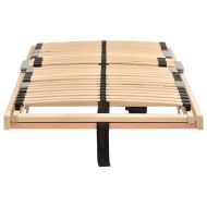 Ламелна подматрачна рамка Кафяво 100 x 190 cm